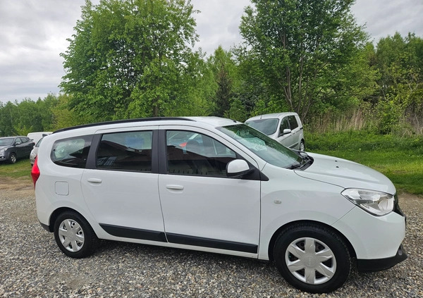 Dacia Lodgy cena 27900 przebieg: 175643, rok produkcji 2016 z Zielona Góra małe 781